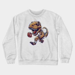 T-Rex Touchdown Football Crewneck Sweatshirt